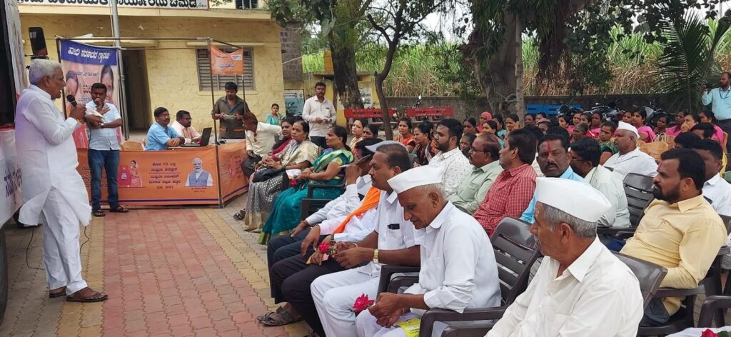 ವಿಕಸಿತ ಭಾರತ ಸಂಕಲ್ಪ ಯಾತ್ರೆಗೆಶಾಸಕ ಸವದಿ ಚಾಲನೆ