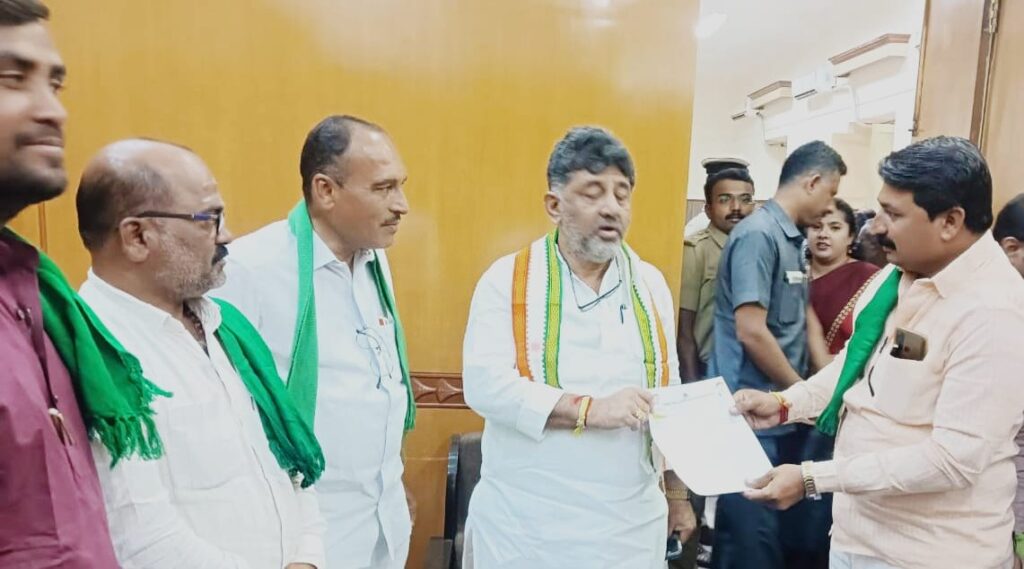 ಭೀಮೆಗೆ ನೀರು ಹರಿಸಲು ಡಿಸಿಎಂ ಗೆ ಮನವಿ