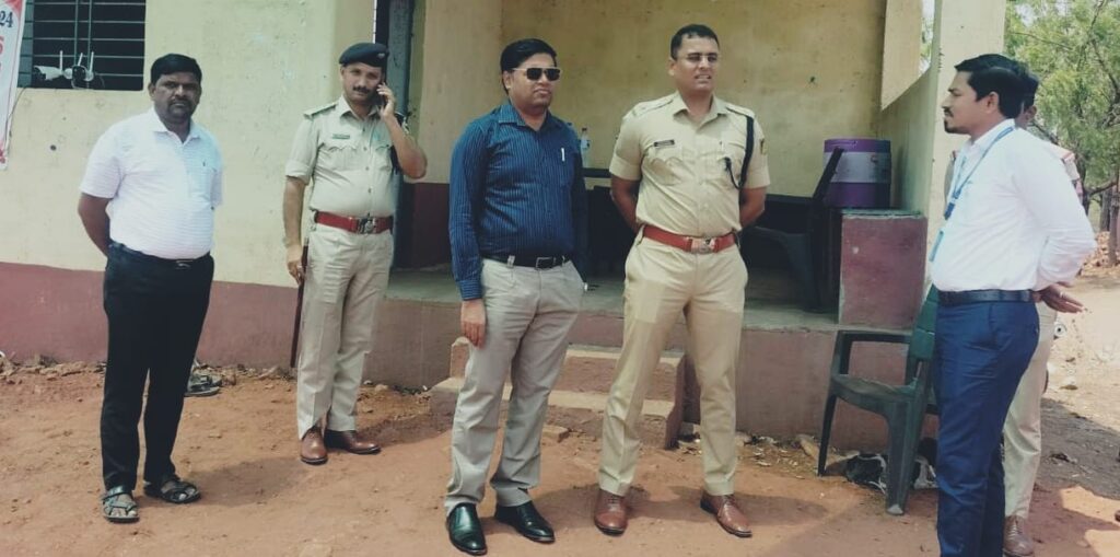 ಇಂಡಿ ಭದ್ರತಾ ಕೊಠಡಿ &ಚೆಕ್ಪೋಸ್ಟ್ಗಳಿಗೆ ಡಿಸಿ ಭೇಟಿ