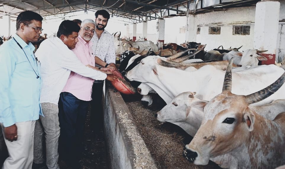 ರೋಟರಿ ಕ್ಲಬ್ ನಿಂದ ಗೋಶಾಲೆಗೆ ನೀರಿನ ವ್ಯವಸ್ಥೆ