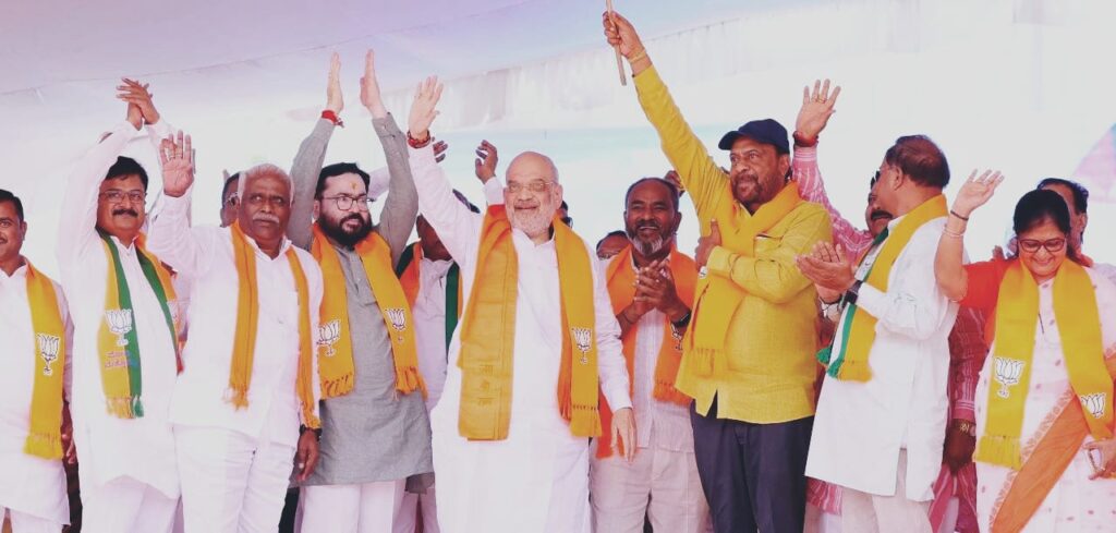 10 ತಿಂಗಳಲ್ಲಿ ಕರ್ನಾಟಕ ಹಾಳುಗೆಡುವಿದ ಕಾಂಗ್ರೆಸ್ :ಅಮಿತ್ ಶಾ