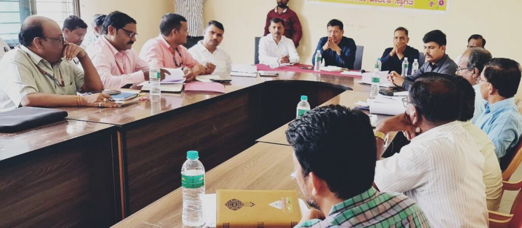 ಲೋಕಾಯುಕ್ತ ಅಧಿಕಾರಿಗಳ ತಾಲೂಕು ಮಟ್ಟದ ಸಭೆ