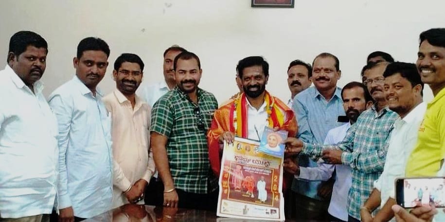 ಕಸಾಪ ಅಧ್ಯಕ್ಷ ಕಾಮರಾಜ ಗೆ ಪತ್ರಕರ್ತರಿಂದ ಸನ್ಮಾನ