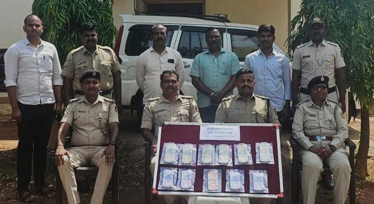 ಮುದ್ದೇಬಿಹಾಳ ಪೊಲೀಸರ ಸಾಹಸ:ಕಳ್ಳರು & ರೂ.೩.೫ ಲಕ್ಷ ವಶಕ್ಕೆ