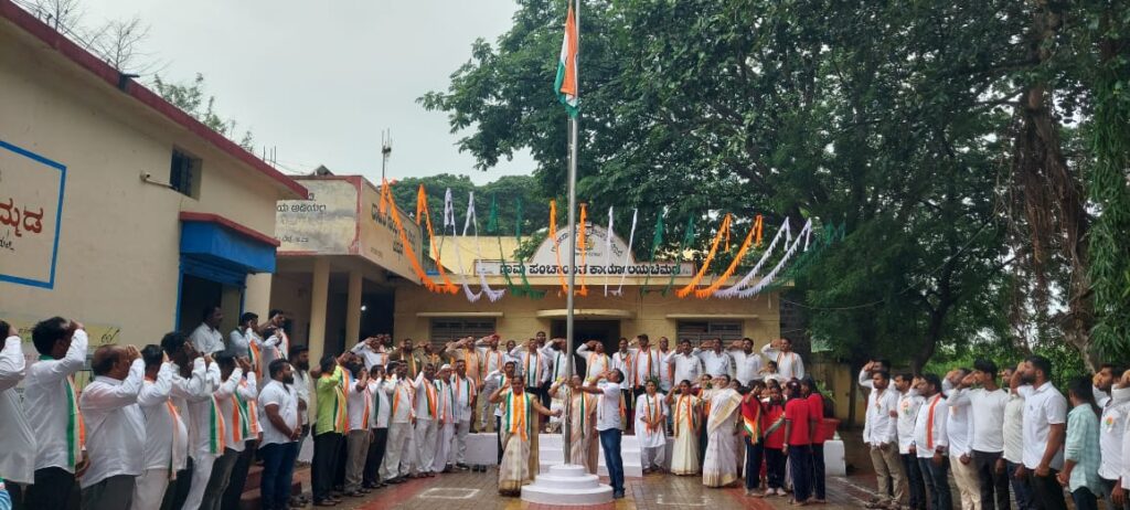 ಚಿಮ್ಮಡದಲ್ಲಿ ಸಂಭ್ರಮದ ೭೮ನೇ ಸ್ವಾತಂತ್ರ್ಯ ದಿನಾಚರಣೆ