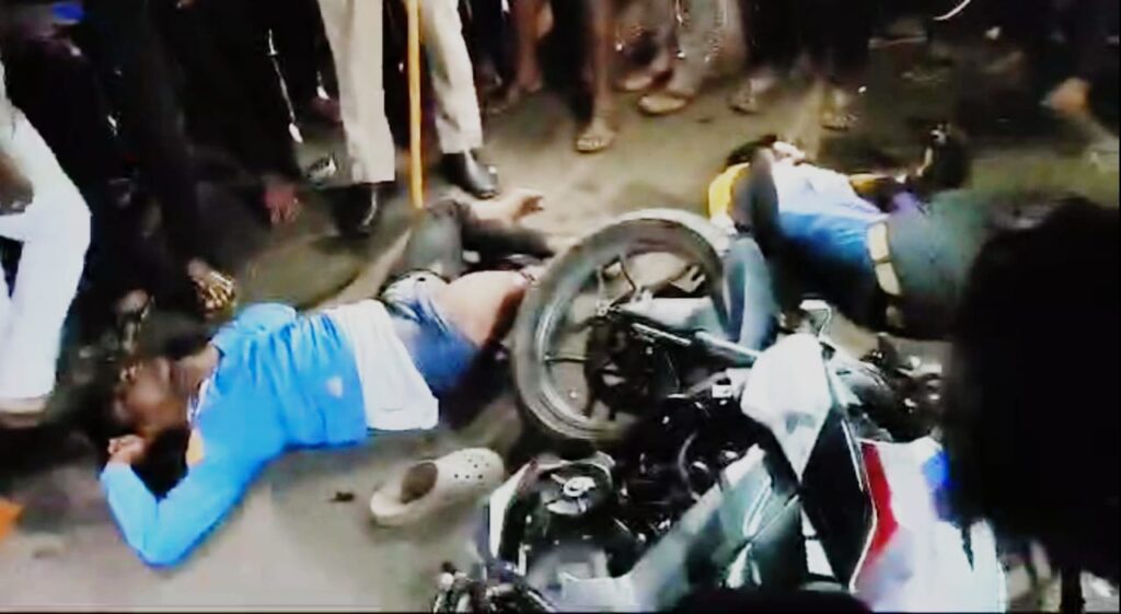 ಭೀಕರ ಬೈಕ್ ಅಪಘಾತ: ನಾಲ್ವರ ಸಾವು!