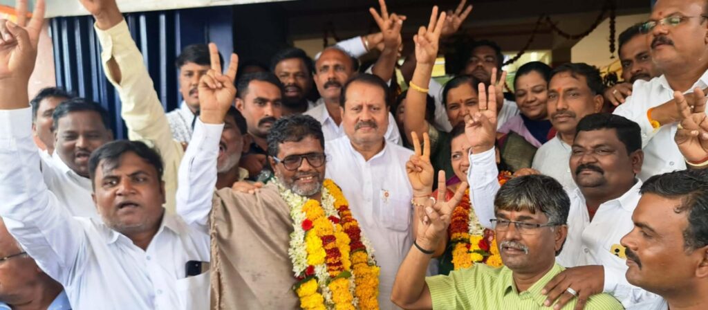 ಕಾಂಗ್ರೆಸ್ ಮಡಿಲಿಗೆ ಮುದ್ದೇಬಿಹಾಳ ಪುರಸಭೆ ಗದ್ದುಗೆ