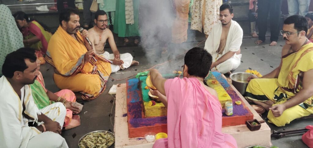 ನವರಾತ್ರಿ: ಅಂಬಾಭವಾನಿ ದೇವಸ್ಥಾನದಲ್ಲಿ ಚಂಡಿಹೋಮ