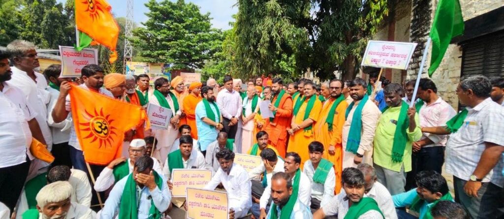 ಅನ್ನದಾತಗೆ ಅನ್ಯಾಯವಾದರೆ ಸಹಿಸೊಲ್ಲ :ಡಾ.ಪ್ರಭು ಸಾರಂಗದೇವ ಶ್ರೀ