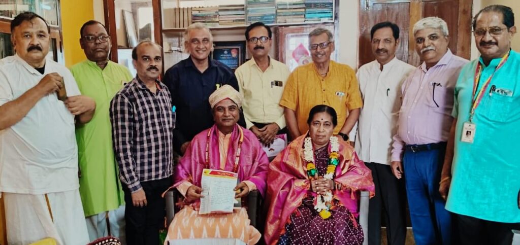 ಸಮ್ಮೇಳನಾಧ್ಯಕ್ಷರಾಗಿ ಚನ್ನವೀರಶಾಸ್ತ್ರೀ ಆಯ್ಕೆ ಅಭಿನಂದನೀಯ :ವಸ್ತ್ರದ