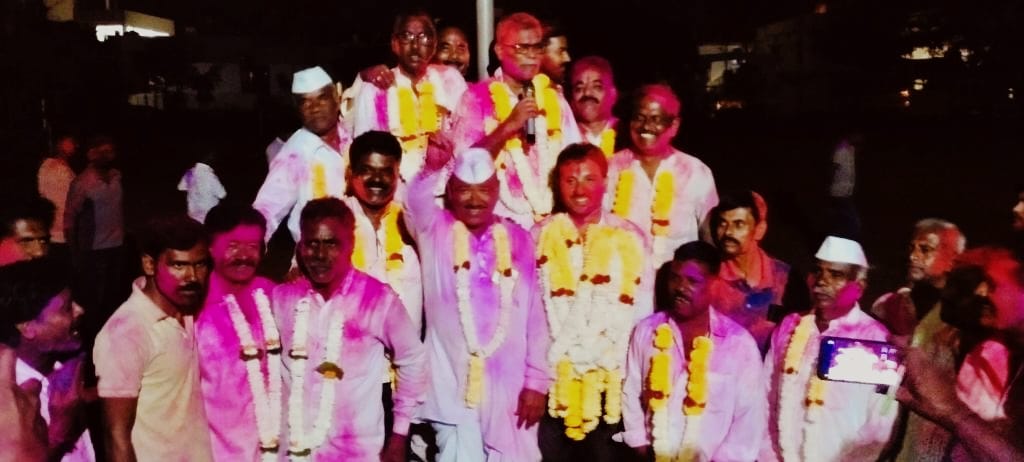 ವ್ಹಿಪಿಕೆಪಿಎಸ್ ಬ್ಯಾಂಕ್: ಸಂಗನಗೌಡ ಚಿಕ್ಕೊಂಡ ಗುಂಪಿಗೆ ಜಯ.