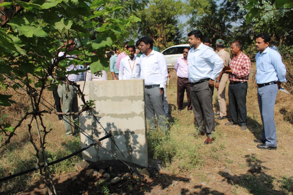 ಪಂಚಾಯತ್ ರಾಜ್ ಇಲಾಖೆ ಆಯುಕ್ತರಿಂದ ನರೇಗಾ ಕಾಮಗಾರಿಗಳ ಪರಿಶೀಲನೆ