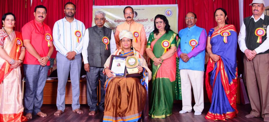 ಚಿನ್ಮಯ ಜ್ಞಾನಿ ಪ್ರಶಸ್ತಿ” ಸುಮಾ ಚೌಧರಿಗೆ ಸನ್ಮಾನ