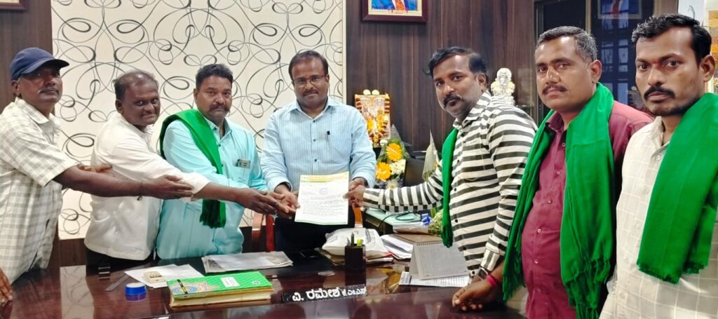 ಎಪಿಎಂಸಿಯಲ್ಲಿ ಕಮಿಷನ್ ಹಾವಳಿ ತಡೆಗಟ್ಟಲು ಸಗರ ಆಗ್ರಹ