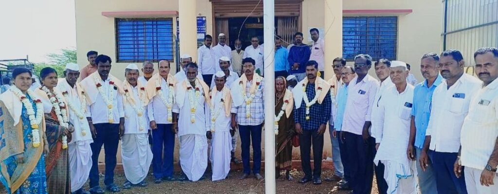 ಪಿಕೆಪಿಎಸ್ ನೂತನ ಪದಾಧಿಕಾರಿಗಳಿಗೆ ಸನ್ಮಾನ