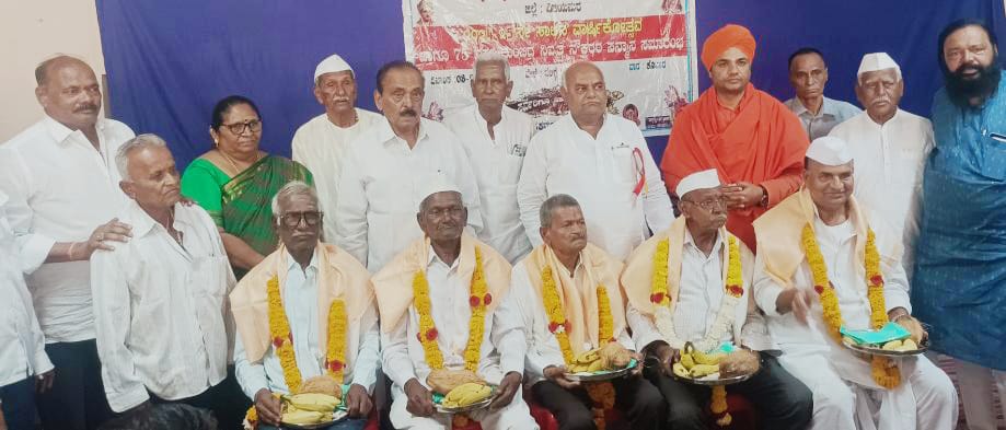 ಸಮಾಜಕ್ಕೆ ಹಿರಿಯರ ಮಾರ್ಗದರ್ಶನ ಅಗತ್ಯ: ಸಚಿವ ಶಿವಾನಂದ