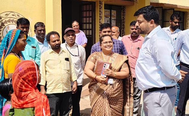 ಬಬಲೇಶ್ವರ: ವಿವಿಧ ಕಾಮಗಾರಿ ಪರಿಶೀಲಿಸಿದ ಸಿಇಓ ರಿಷಿ ಆನಂದ್