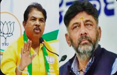 ಡಿಸಿಎಂ ಡಿ.ಕೆ.ಶಿವಕುಮಾರ ರಾಜೀನಾಮೆಗೆ ಬಿಜೆಪಿ ಆಗ್ರಹ
