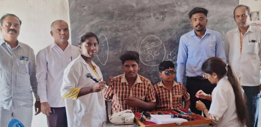 ಕಣ್ಣಿನ ದೋಷದಿಂದ ಮಗು ಕಲಿಕೆಯಲ್ಲಿ ಹಿಂದುಳಿಯಬಾರದು :ಬಿರಾದಾರ