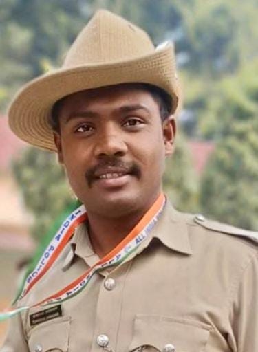 ಆರಕ್ಷಕ ತುಕಾರಾಮ ಗೆ ಮುಖ್ಯಮಂತ್ರಿ ಚಿನ್ನದ ಪದಕ