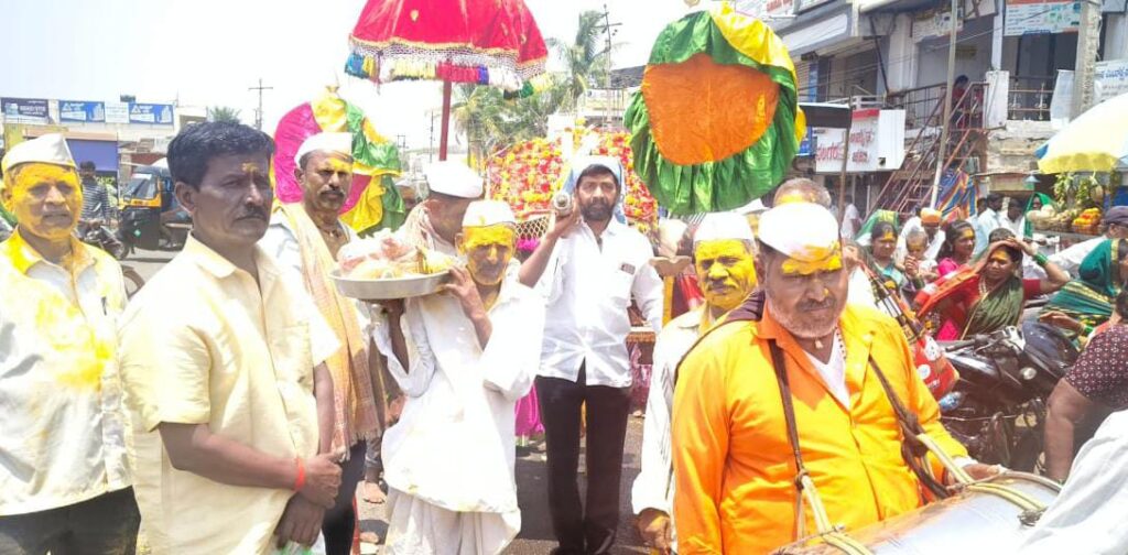 ಸಂಭ್ರಮದಿಂದ ಜರುಗಿದ ನಾಗಾವಿ ಯಲ್ಲಮ್ಮ ಜಾತ್ರಾಮಹೋತ್ಸವ