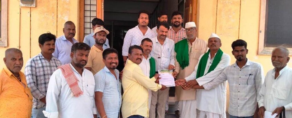 ತಪ್ಪಿತಸ್ಥರ ಮೇಲೆ ಕ್ರಮಕ್ಕೆ ಆಗ್ರಹಿಸಿ ರೈತ ಸಂಘ ಮನವಿ
