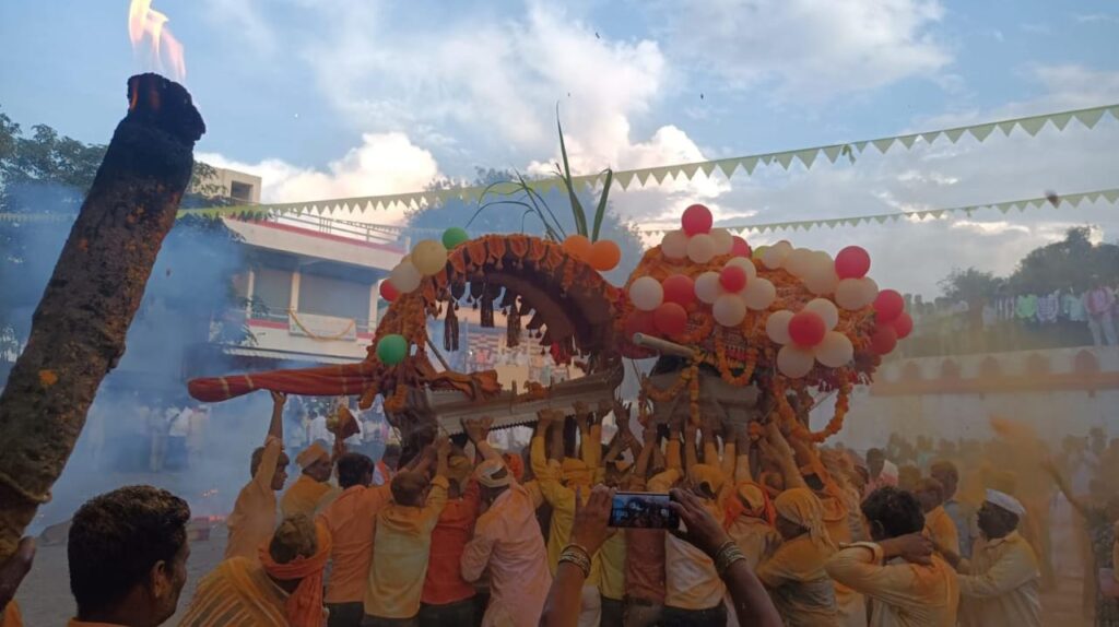 ರೇವತಗಾಂವದಲ್ಲಿ ಮಲಕಾರಿಸಿದ್ಧ, ಲಗಮವ್ವ ದೇವಿ ಭೇಟಿ ಸಂಭ್ರಮ