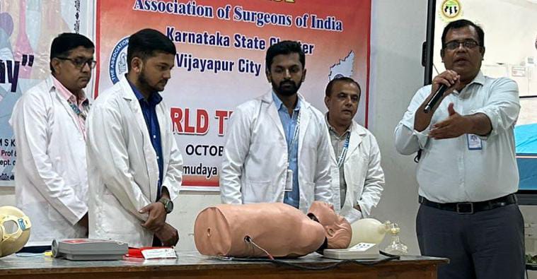 ಪ್ರಥಮ ಚಿಕಿತ್ಸೆ ಕ್ರಮದಿಂದ ಗಾಯಾಳುಗಳ ಜೀವ ರಕ್ಷಿಸಬಹುದು