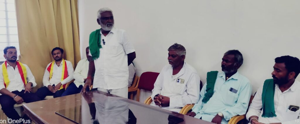 ರೈತರು ಒಂದುಗೂಡಿ ಕಾರ್ಖಾನೆಯವರಿಗೆ ಪಾಠ ಕಲಿಸಬೇಕಿದೆ :ಹಗೇದಾಳ