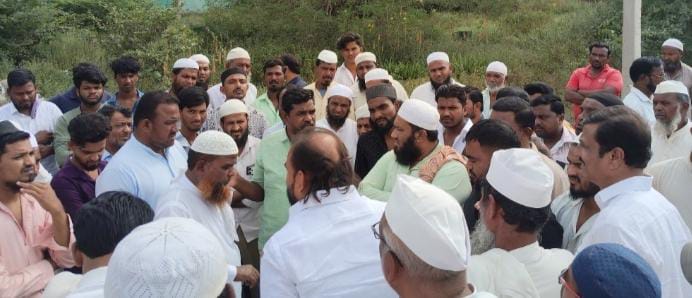 ಆಲಮೇಲದಲ್ಲಿ ಸ್ಮಶಾನ ಜಾಗಕ್ಕೆ ವಾಗ್ವಾದ