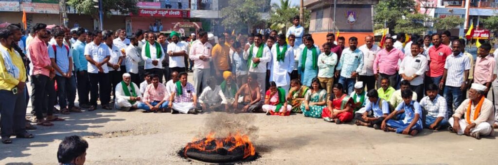 ರೈತರ ಸತ್ಯಾಗ್ರಹ: ಇಂಡಿ ಬಂದ್ ಸಂಪೂರ್ಣ ಯಶಸ್ವಿ