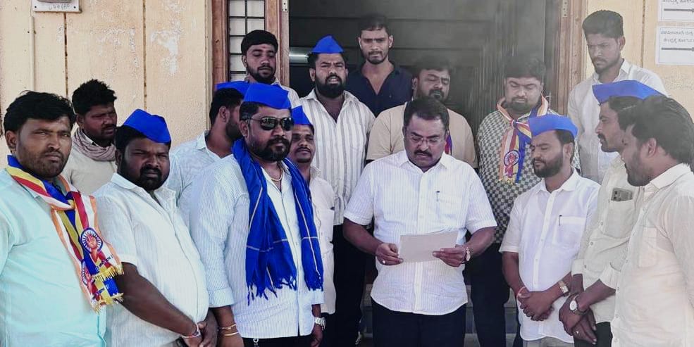 ಅಧಿಕಾರಿಗಳ ಮೇಲೆ ಕ್ರಮಕ್ಕೆ ಆಗ್ರಹಿಸಿ ಡಿಎಸ್ಸೆಸ್ ಮನವಿ