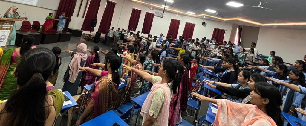 ನಮ್ಮ ಸಂವಿಧಾನ ಪ್ರಜಾಸತ್ತಾತ್ಮಕ ಮೌಲ್ಯಗಳ ಜವಾಬ್ದಾರಿ ನೀಡಿದೆ