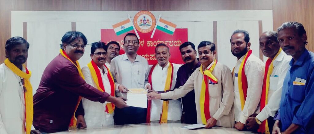 ಡಾ.ಸರೋಜನಿ ಮಹಿಷಿ ವರದಿ ಜಾರಿಗೆ ಕದಂಬ ಸೈನ್ಯ ಆಗ್ರಹ