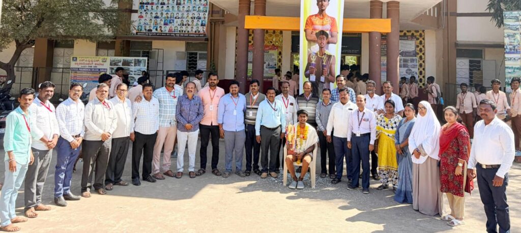 ಶ್ರೀನಿವಾಸ್ ನಂದಶೆಟ್ಟಿ ರಾಷ್ಟ್ರಮಟ್ಟಕ್ಕೆ ಆಯ್ಕೆ