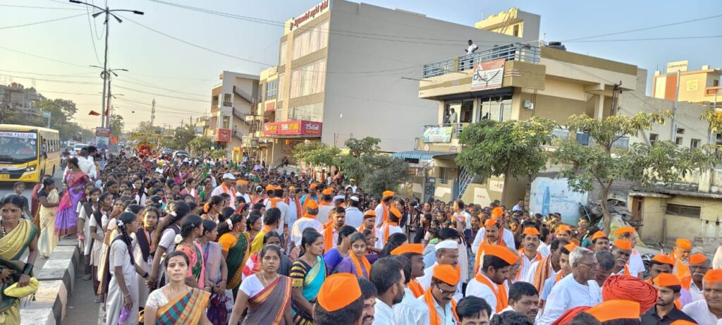 ಮನುಷ್ಯನ ನಡೆ-ನುಡಿ ಜೀವನ ವಿಕಾಸಕ್ಕೆ ಅಡಿಪಾಯ :ರಂಭಾಪುರಿ ಶ್ರೀ