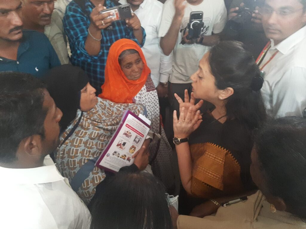 ಸರ್ಕಾರಿ ಆಸ್ಪತ್ರೆಗೆ ಮಹಿಳಾ ಆಯೋಗ ಅಧ್ಯಕ್ಷೆ ಡಾ.ನಾಗಲಕ್ಷ್ಮಿ ಭೇಟಿ