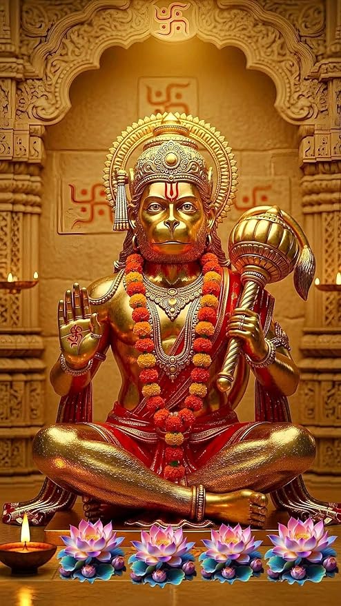 ವಜ್ರಹನುಮಾನ ದೇಗುಲದಲ್ಲಿ ಹನುಮಾನ ಜಯಂತಿ ಆಚರಣೆ