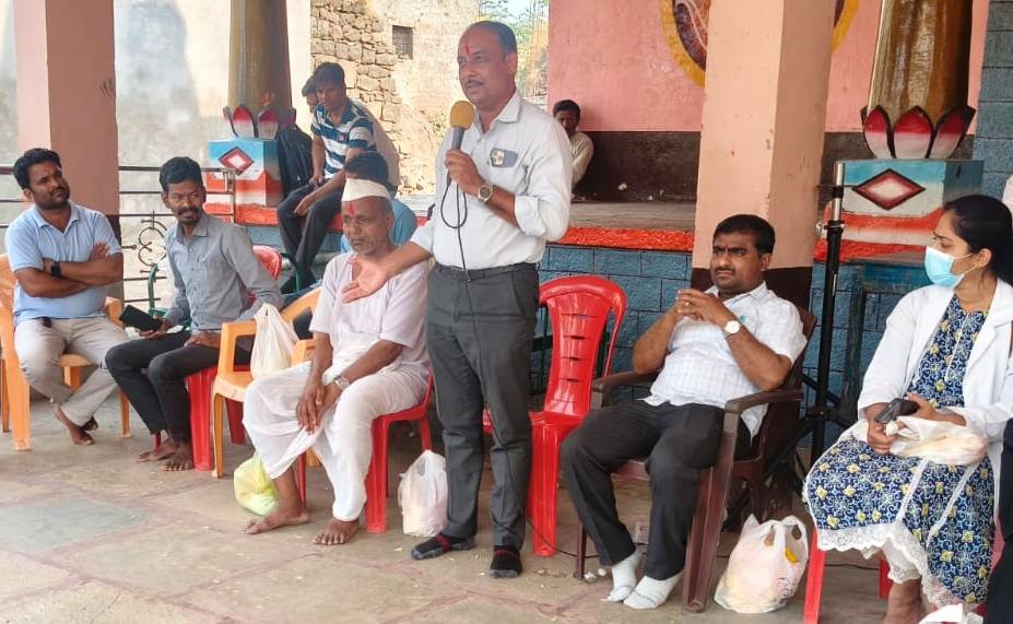 ನಿರ್ಗತಿಕರ ಸೇವೆ ಮಾಡುವುದೇ ನಿಜ ಸೇವೆ :ಡಾ.ಶ್ರೀಪಾದ