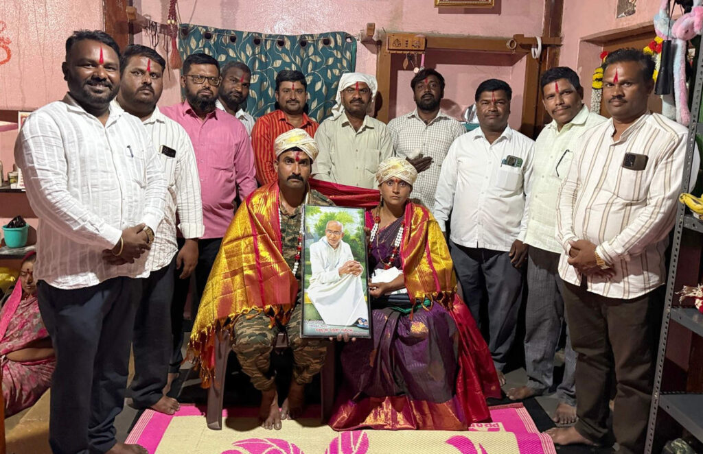 ನಿವೃತ್ತ ಯೋಧ ಸುರೇಶ ಬ್ಯಾಡಗಿ ಗೆ ಸನ್ಮಾನ