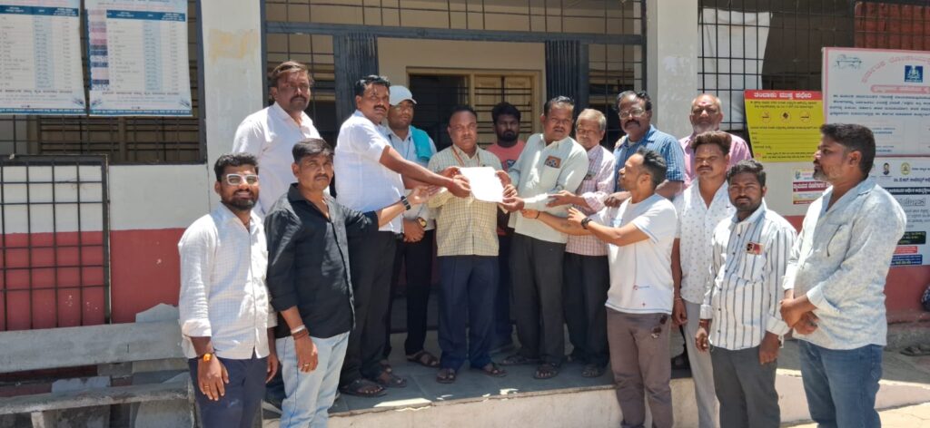 ಸಕಲೇಶಪುರದಲ್ಲಿ ಫೋಟೋಗ್ರಾಫರ್ ಮೇಲಿನ ಹಲ್ಲೆ ಖಂಡಿಸಿ ಮನವಿ