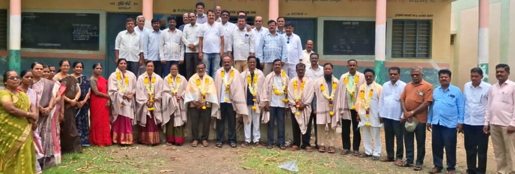 ಶಿಕ್ಷಕರ ಸಂಘದ ನೂತನ ಪದಾಧಿಕಾರಿಗಳಿಗೆ ಸನ್ಮಾನ