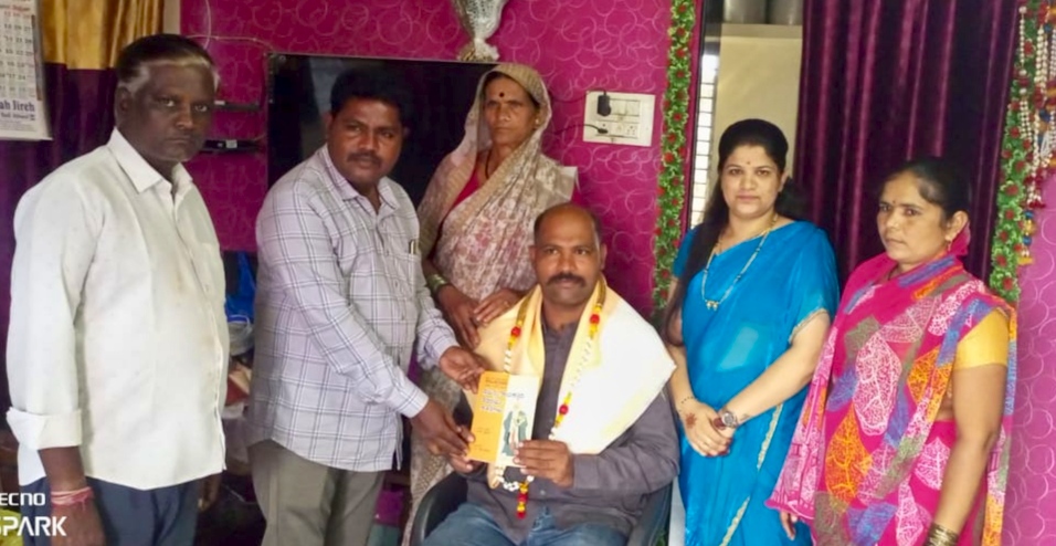 ವಲಯ ಅರಣ್ಯಾಧಿಕಾರಿಯಾಗಿ ಅಡಿವೆಪ್ಪ ದೊಡಮನಿ ಪದೋನ್ನತಿ :ಸನ್ಮಾನ