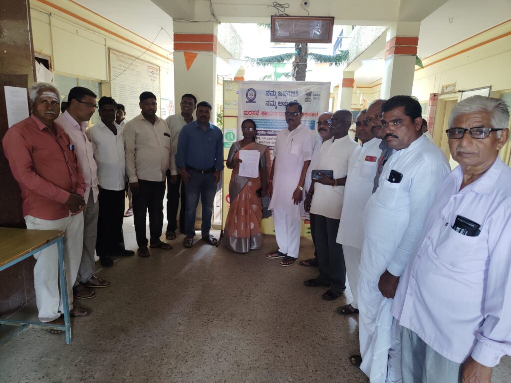 ಅನುಮತಿ ಇಲ್ಲದೆ ಶಾಲಾ ಕಟ್ಟಡ ನಿರ್ಮಾಣ: ಕ್ರಮಕ್ಕೆ ನಿವಾಸಿಗಳ ಆಗ್ರಹ