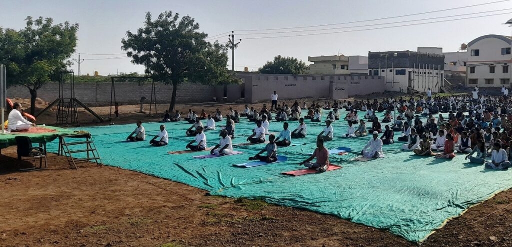 ಯೋಗ ಆರೋಗ್ಯಕರ ಜೀವನಕ್ಕೆ ಬುನಾದಿ :ಪಂಚಾಕ್ಷರಿ