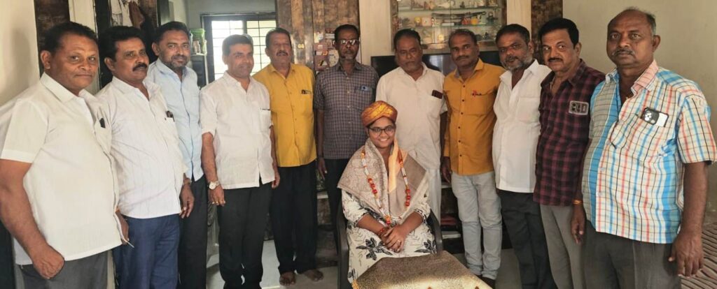 ಜೆಇಇಯಲ್ಲಿ ಸಾಧನೆಗೈದ ಇಂದಿರಾಬಾಯಿಗೆ ಸನ್ಮಾನ