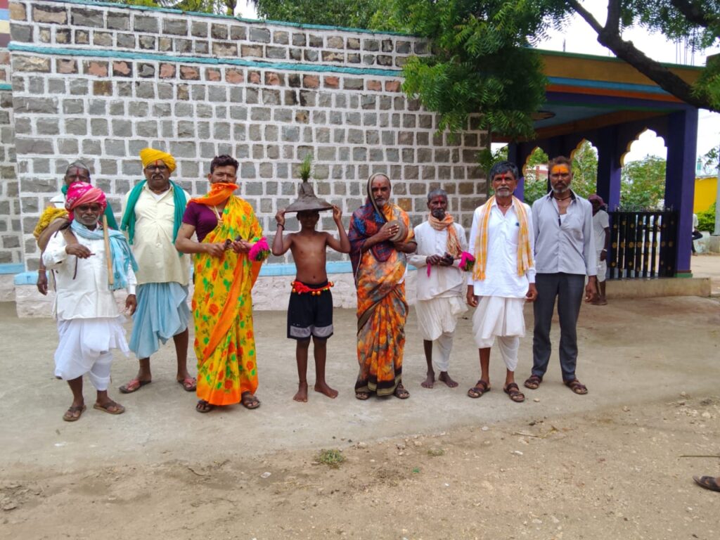 ಮಳೆಗಾಗಿ ಗ್ರಾಮಸ್ಥರಿಂದ ಗುರ್ಜಿ ಪೂಜೆಗೆ ಮೊರೆ