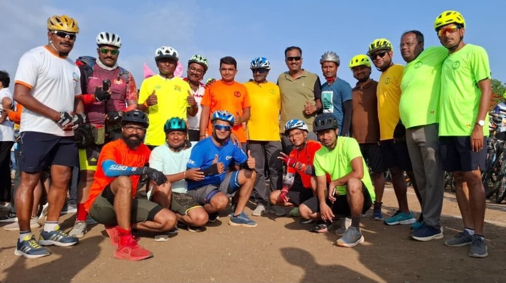ವಿಶಿಷ್ಟವಾಗಿ ಜರುಗಿದ ಪಂಡರಪುರ ಸೈಕಲ್ ವಾರಿ ಕಾರ್ಯಕ್ರಮ