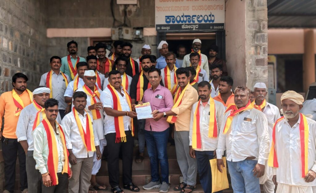 ಎಲ್ಲ ಕಾಲುವೆಗಳಿಗೆ ತಕ್ಷಣ ನೀರು ಹರಿಸಲು ಕರವೇ ಆಗ್ರಹ