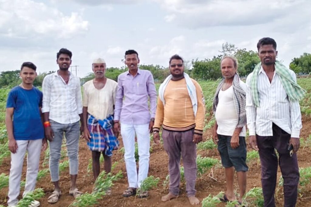 ರೈತನ ಬೆಳೆ ಮಣ್ಣುಪಾಲು ಕಣ್ಣೀರು ಮಾತ್ರ ರೈತನ ಪಾಲು :ಕೋನಳ್ಳಿ